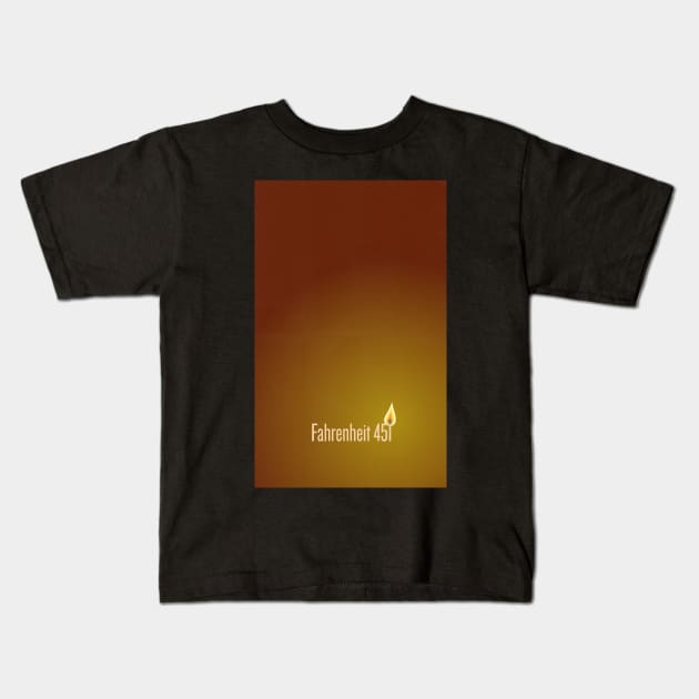 Fahrenheit 451 Kids T-Shirt by filmsandbooks